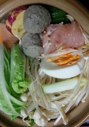 鶏鍋（血管プラークダイエット食972）-レシピのメイン写真