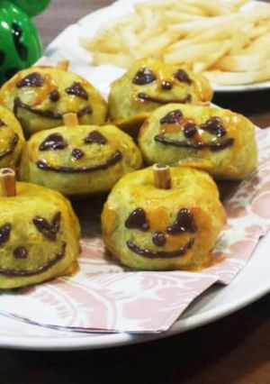 スイートポテトのハロウィンかぼちゃ-レシピのメイン写真
