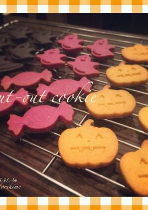 型抜きクッキー☆基本♬ハロウィンver.-レシピのメイン写真