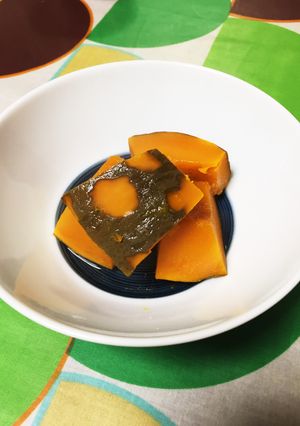 あごだしでキマル!かぼちゃの煮物-レシピのメイン写真