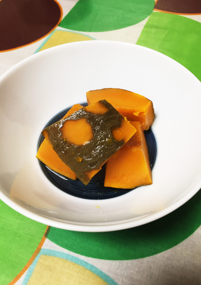 あごだしでキマル！かぼちゃの煮物-レシピのメイン写真