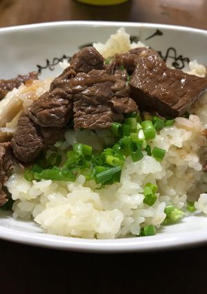 ステーキ丼(ガーリックライス)-レシピのメイン写真
