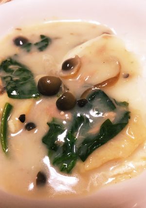 油揚げとほうれん草のもちかけシチュー♪-レシピのメイン写真