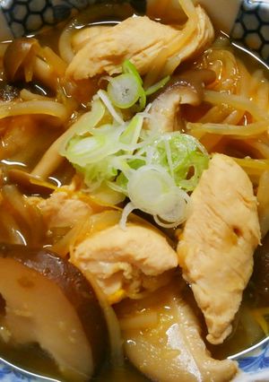 もやし きのこ鶏ささみのナンプラースープ-レシピのメイン写真