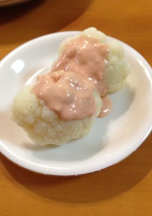 カリフラワーのオニオンオーロラソース-レシピのメイン写真