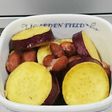 さつま芋と煮豆の金時豆を仲良しレンチン♪