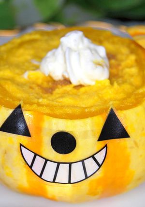 ハロウィン★南瓜ババロア★-レシピのメイン写真