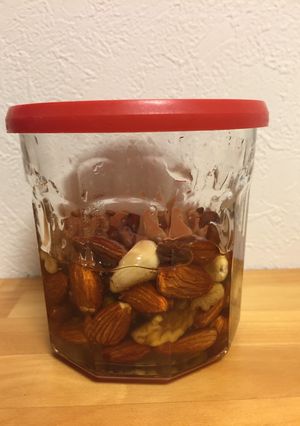 誰でも作れる蜂蜜ナッツ お酒にもあうよ！-レシピのメイン写真