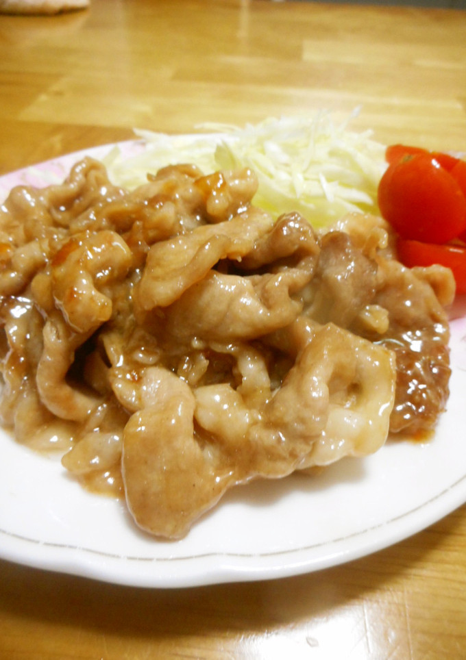 豚肉のマーマレードソース炒め-レシピのメイン写真