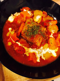 ❄︎牛バラ肉ブロック❤️絶品トマト煮❄︎-レシピのメイン写真