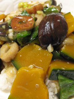 夏野菜たっぷり丼-レシピのメイン写真