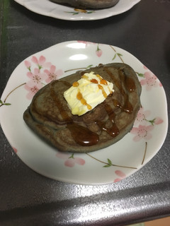 黒ごまのパンケーキ-レシピのメイン写真