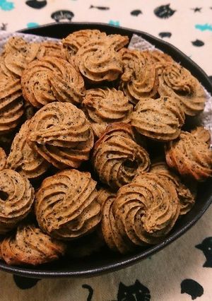 簡単!絞りだしクッキー(全卵使用)-レシピのメイン写真
