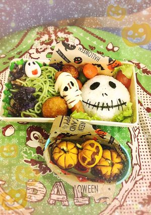 ハロウィンお弁当-レシピのメイン写真