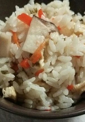 まるで松茸ごはん-レシピのメイン写真