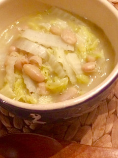 豆と白菜の南イタリアのあったかスープ-レシピのメイン写真