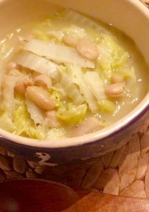 豆と白菜の南イタリアのあったかスープ-レシピのメイン写真
