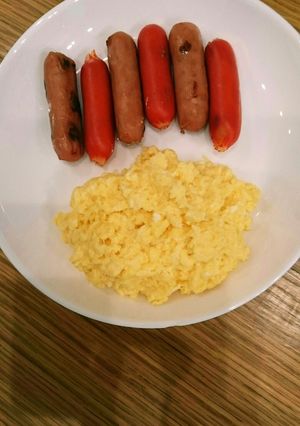 朝食に簡単♪濃厚チーズオムレツ風-レシピのメイン写真