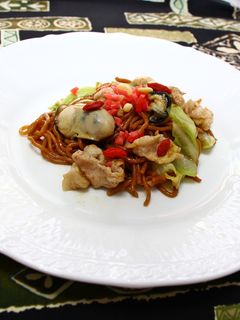 プリップリ薬膳牡蠣焼きそば-レシピのメイン写真