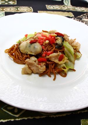 プリップリ薬膳牡蠣焼きそば-レシピのメイン写真