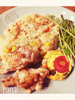 炊飯器でエビピラフ-レシピのメイン写真
