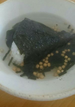 残ったコンビニのおにぎり-レシピのメイン写真