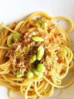 ダシダでシンプル旨枝豆和風パスタ-レシピのメイン写真