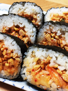 納豆キムチの太巻き-レシピのメイン写真