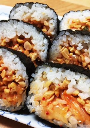 納豆キムチの太巻き-レシピのメイン写真