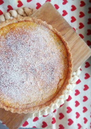 ヨーグルトでカボチャのチーズケーキタルト-レシピのメイン写真