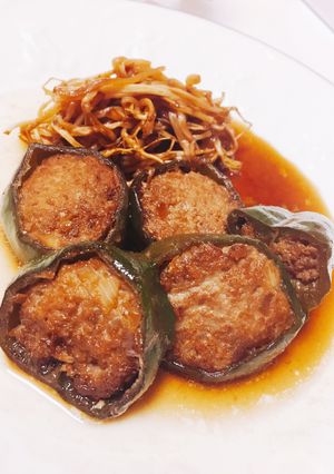 簡単！絶品ピーマンの肉詰め-レシピのメイン写真