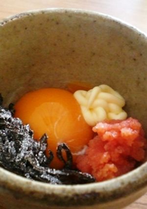 焼き鳥屋さんで食べた卵かけご飯♥-レシピのメイン写真