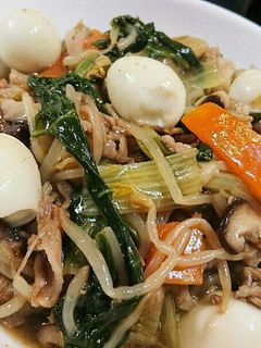 節約!簡単!青菜ともやしの中華丼-レシピのメイン写真