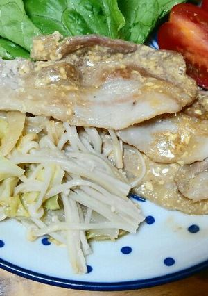 時短10分☆豚肉のレモンしょうゆ蒸し-レシピのメイン写真