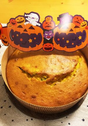 Halloween☆パンプキンケーキ-レシピのメイン写真