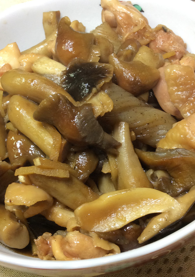 きのこと鶏肉の煮物-レシピのメイン写真