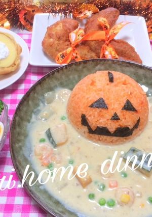 ハロウィンプレート-レシピのメイン写真
