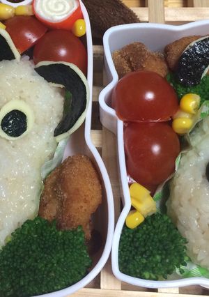 キャラ弁 簡単 グルミット♡-レシピのメイン写真