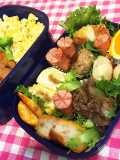 高校生男子弁当作り奮闘記76-レシピのメイン写真