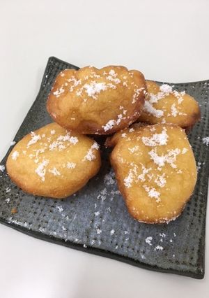 もちもち揚げシューあべかわ餅入り-レシピのメイン写真