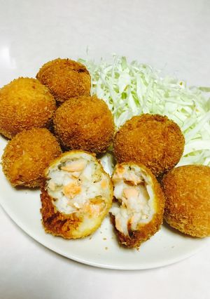 鮭のはんぺんボール-レシピのメイン写真
