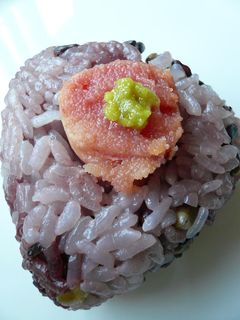 焼きたらことわさびのおにぎり。-レシピのメイン写真