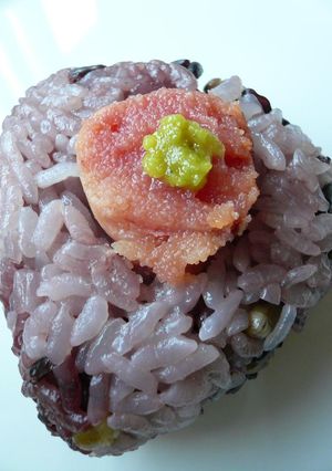 焼きたらことわさびのおにぎり。-レシピのメイン写真