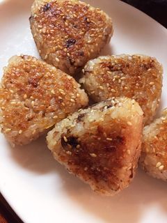 フライパンで簡単*焼きおにぎり-レシピのメイン写真