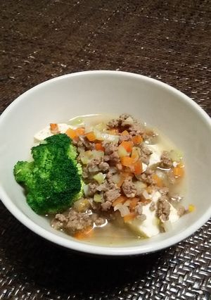 ダシダで簡単「肉豆腐」-レシピのメイン写真