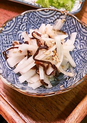 大根の皮の箸休め-レシピのメイン写真