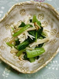 あごだしつゆで簡単お浸し-レシピのメイン写真