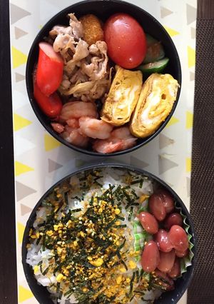 お弁当3(主人用)-レシピのメイン写真
