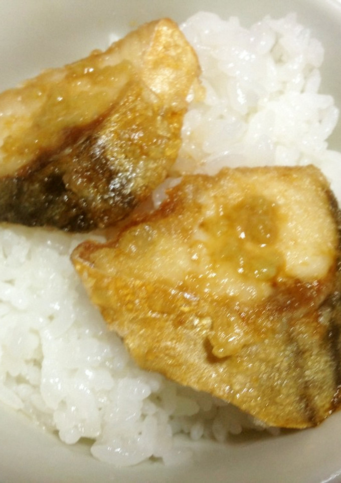 脂ののった鯖を唐揚げにして❤️鯖丼にした-レシピのメイン写真