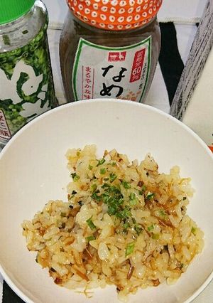 ７大アレルゲン不使用☆なめたけチャーハン-レシピのメイン写真